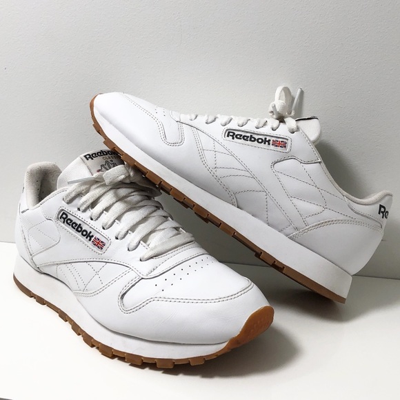 REEBOK CLASSIC LEATHER SNEAKERS - Picture 3 of 11